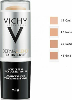 Φωτογραφία προϊόντος: Vichy Dermablend Extra Cover Corrective Stick Foundation 35 Sand 9gr