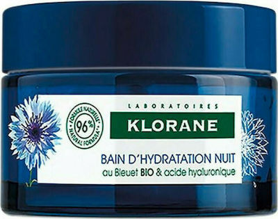 Φωτογραφία προϊόντος: Klorane Bain D'hydratation Nuit Κρέμα Νυκτός με Φυτικό Υαλουρονικό Οξύ 50ml