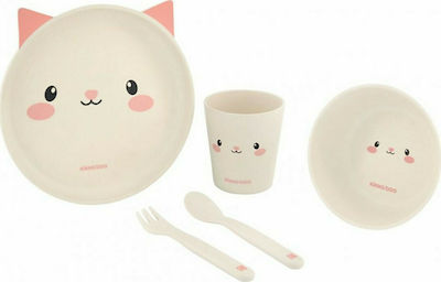 Φωτογραφία προϊόντος: Kikka Boo Bamboo Tableware Cat Pink