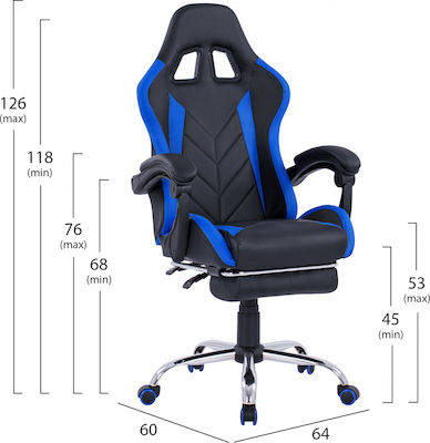Φωτογραφία προϊόντος: HomeMarkt HM1156.08 Καρέκλα Gaming Blue