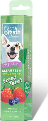 Φωτογραφία προϊόντος: Tropiclean Fresh Breath Clean Teeth Oral Care Gel Berry Fresh 59ml