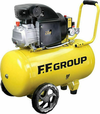 Φωτογραφία προϊόντος: F.F. Group AC-D 50/2MC Easy Κομπρεσέρ Αέρος με Ισχυ 2hp και Αεροφυλάκιο 50lt