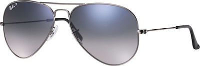 Φωτογραφία προϊόντος: Ray Ban Unisex Γυαλιά Ηλίου Polarized σε Ασημί χρώμα RB3025 004/78