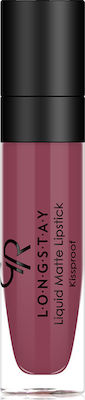 Φωτογραφία προϊόντος: Golden Rose Longstay Liquid Matte Lipstick Kissproof 21