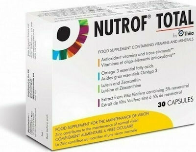 Φωτογραφία προϊόντος: Thea Pharma Hellas Nutrof Total 30 κάψουλες