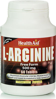 Φωτογραφία προϊόντος: Health Aid L-Arginine 60 ταμπλέτες