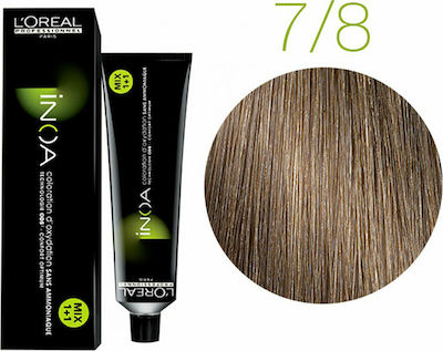 Φωτογραφία προϊόντος: L'Oreal Inoa 7.8 Ξανθό Μόκα 60gr