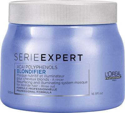 Φωτογραφία προϊόντος: L'Oreal Blondifier Restoring & Illuminating Mask 500ml