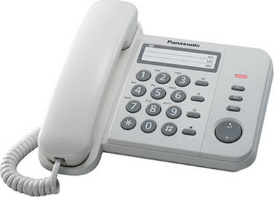 Φωτογραφία προϊόντος: Panasonic KX-TS520EX2 Ενσύρματο Τηλέφωνο Γραφείου Λευκό