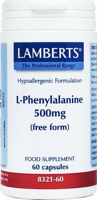 Φωτογραφία προϊόντος: Lamberts L-Phenylalanine 500mg 60 κάψουλες