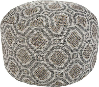 Φωτογραφία προϊόντος: Πουφ Σκαμπό Kasbah 50x50x35cm Brown-Beige