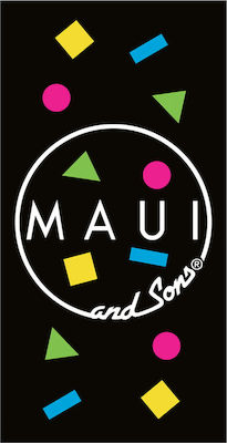Φωτογραφία προϊόντος: Maui & Sons 5830 Παιδική Πετσέτα Θαλάσσης 75x150cm σε Μαύρο χρώμα
