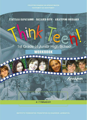 Φωτογραφία προϊόντος: Think Teen! 1st Grade of Junior High School: Workbook: Αρχάριοι Α΄Γυμνασίου