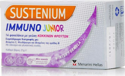 Φωτογραφία προϊόντος: Menarini Sustenium Immuno Junior Winter Formula 14 μίνι κοκκία