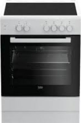 Φωτογραφία προϊόντος: Beko FSM 67010 GW Κουζίνα 65lt με Κεραμικές Εστίες Π60εκ.