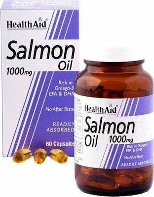 Φωτογραφία προϊόντος: Health Aid Salmon Oil 1000mg 60 μαλακές κάψουλες