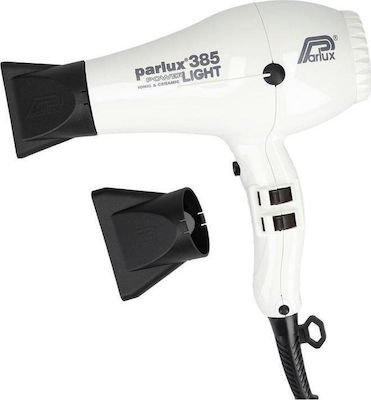 Φωτογραφία προϊόντος: Parlux 385 Power Light White Ionic Επαγγελματικό Πιστολάκι Μαλλιών 2150W