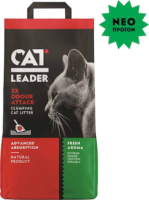 Φωτογραφία προϊόντος: Cat Leader Clumping Ultra Compact 2x Odour Attack Wild Nature Κόκκινο 10kg