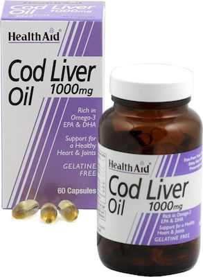 Φωτογραφία προϊόντος: Health Aid Cod Liver Oil 1000mg 30 μαλακές κάψουλες