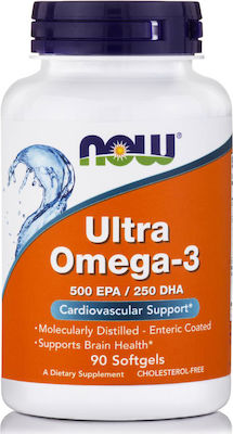 Φωτογραφία προϊόντος: Now Foods Ultra Omega 3 90 μαλακές κάψουλες
