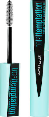 Φωτογραφία προϊόντος: Maybelline Total Temptation Αδιάβροχη Mascara για Όγκο Black 9.4ml