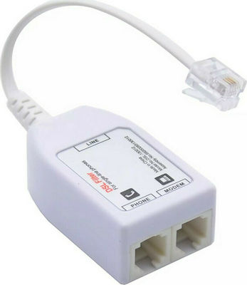 Φωτογραφία προϊόντος: Powertech VDSL Splitter Λευκό