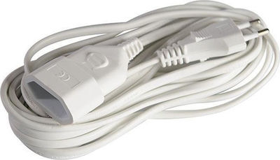 Φωτογραφία προϊόντος: Eurolamp 147-13025 Μπαλαντέζα Προέκταση Καλωδίου με Μήκος 3m Διατομής 2x0.75mm² Λευκή