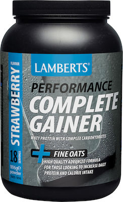 Φωτογραφία προϊόντος: Lamberts Performance Complete Gainer & Fine Oats 1816gr Φράουλα
