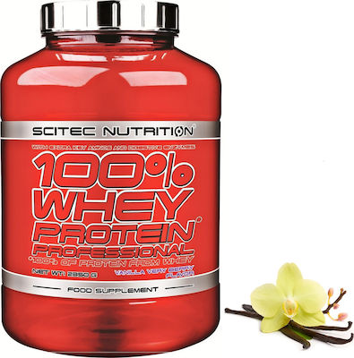 Φωτογραφία προϊόντος: Scitec Nutrition 100% Whey Protein Professional 2350gr Βανίλια