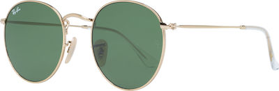 Φωτογραφία προϊόντος: Ray Ban Round Metal Unisex Γυαλιά Ηλίου σε Χρυσό χρώμα RB3447 001