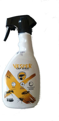 Φωτογραφία προϊόντος: Spray για Μύγες / Μυρμήγκια / Ψύλλους / Κοριούς / Κατσαρίδες / Κουνούπια Vesper C&F 500ml