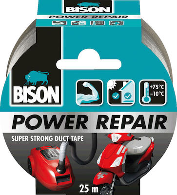 Φωτογραφία προϊόντος: Bison Υφασμάτινη Ταινία Power Repair Grey 48mm x 25m