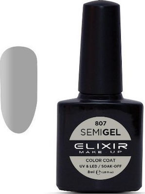 Φωτογραφία προϊόντος: Elixir Semi Gel 807 Platinum 8ml