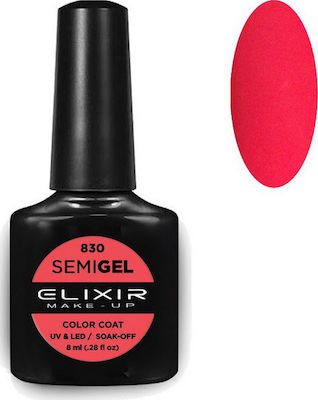 Φωτογραφία προϊόντος: Elixir Semi Gel 830 Dark Coral 8ml
