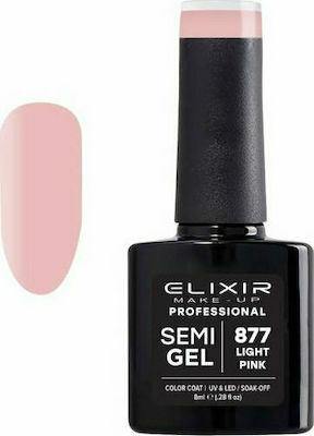 Φωτογραφία προϊόντος: Elixir Semi Gel 877 Light Pink 8ml