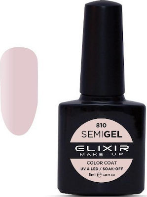 Φωτογραφία προϊόντος: Elixir Semi Gel 810 Pink Pearle 8ml