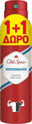 Φωτογραφία προϊόντος: Old Spice Whitewater Anti-white Marks Deodorant Body Spray 2 x 150ml