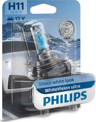 Φωτογραφία προϊόντος: Philips H11 White Vision Ultra 12V 1τμχ