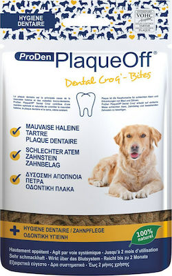 Φωτογραφία προϊόντος: Plaque Off Dental Croc Bites Οδοντικές Λιχουδιές 150gr