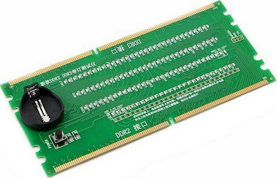 Φωτογραφία προϊόντος: Tester για DDR2/DDR3 μητρικής με ενδείξεις LED