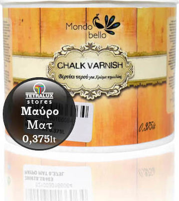 Φωτογραφία προϊόντος: Mondobello Chalk Varnish Mat Black 375ml