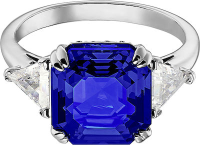 Φωτογραφία προϊόντος: Swarovski Γυναικείο Δαχτυλίδι Attract Cocktail με Πέτρα Μπλε