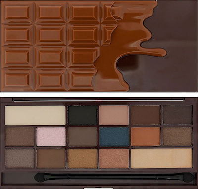Φωτογραφία προϊόντος: Revolution Beauty I Heart Chocolate Παλέτα Σκιών Ματιών Salted Caramel 22gr
