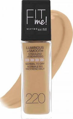 Φωτογραφία προϊόντος: Maybelline Fit Me Luminous & Smooth Liquid Foundation 220 Natural Beige 30ml