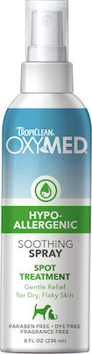 Φωτογραφία προϊόντος: Tropiclean Oxymed Medicated Hypo - Allergenic Soothing Spray για Σκύλους 236ml