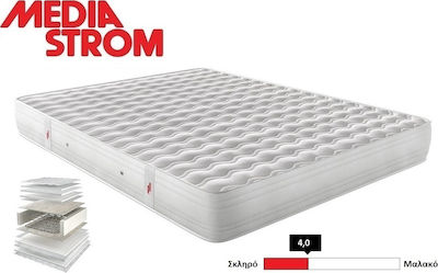 Φωτογραφία προϊόντος: Media Strom Ultra 4G Ημίδιπλο Ορθοπεδικό Στρώμα 110x200x22cm με Ελατήρια
