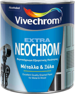 Φωτογραφία προϊόντος: Vivechrom Βερνικόχρωμα Extra Neochrom 0.75lt Θαλασσί Γυαλιστερό
