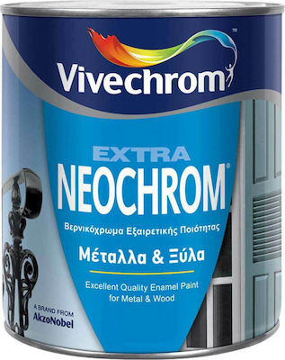 Φωτογραφία προϊόντος: Vivechrom Βερνικόχρωμα Extra Neochrom 0.375lt Κυπαρισσί Γυαλιστερό