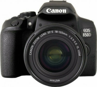 Φωτογραφία προϊόντος: Canon EOS 850D Kit (18-135mm IS Nano USM) Black