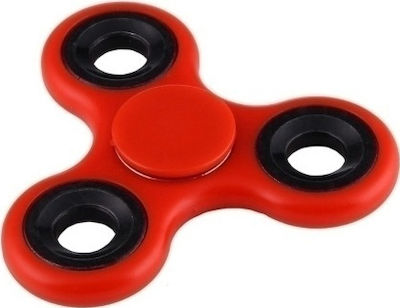 Φωτογραφία προϊόντος: Fidget Spinner ABS Plastic Three Leaves 1 minute Κόκκινο/Μαύρο